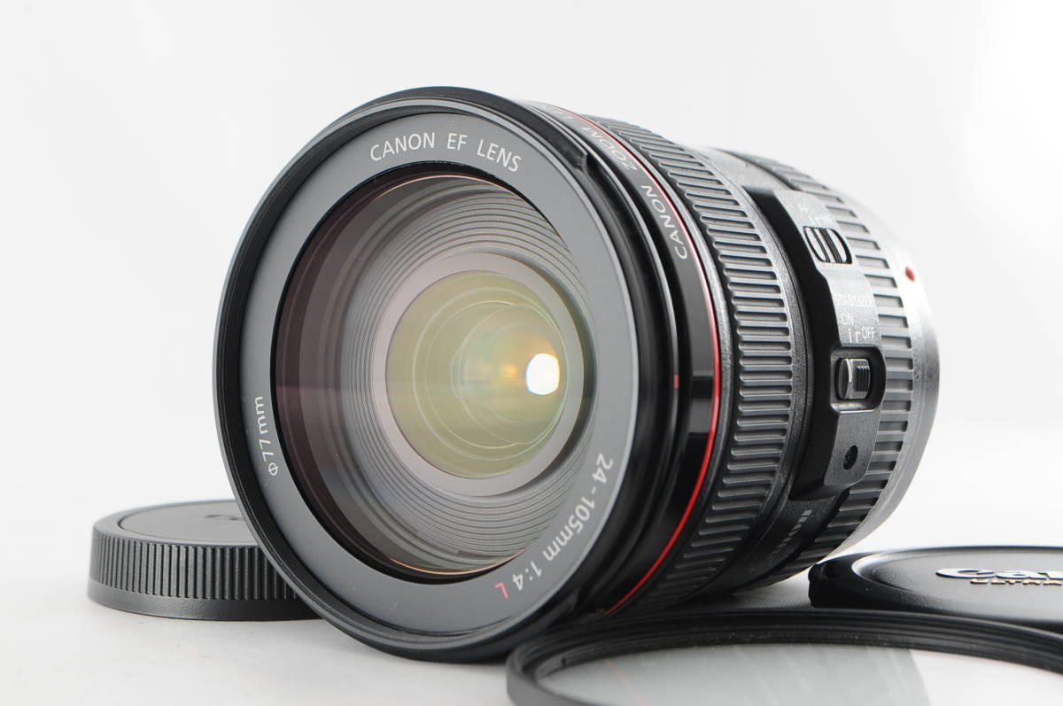 ★新品級★ Canon キヤノン EF 24-105mm F4 L IS USM ＆ EF-EOS R ★パーフェクトコンディション!外観、光学共に最高レベルの完動品!★Y050