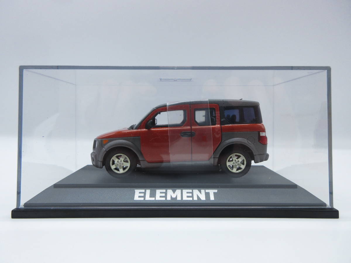 1/43 ホンダ エレメント ELEMENT　サンルーフ付き　カラーサンプル ディーラー特注 ミニカー　オレンジ_画像2