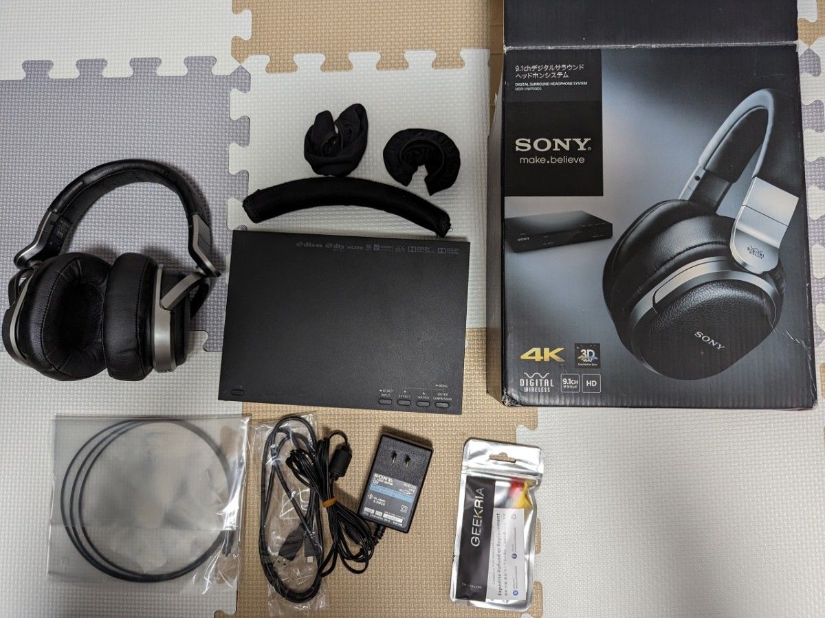 ヘッドホン SONY - MDR-HW700DS ソニーサラウンドヘッドホンの通販 by