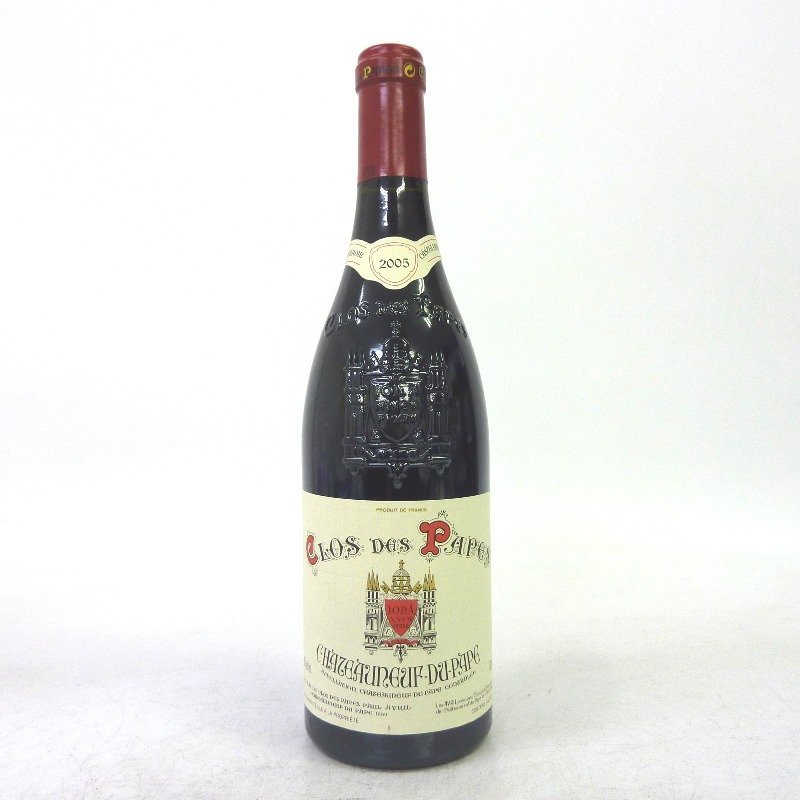 ワイン シャトーヌフ・デュ・パプ クロ・デ・パプ・ルージュ 2005 750mlの画像1