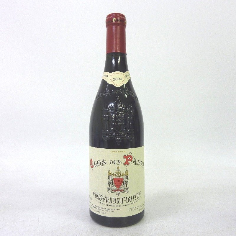 ワイン シャトーヌフ・デュ・パプ クロ・デ・パプ・ルージュ 2006 750mlの画像1