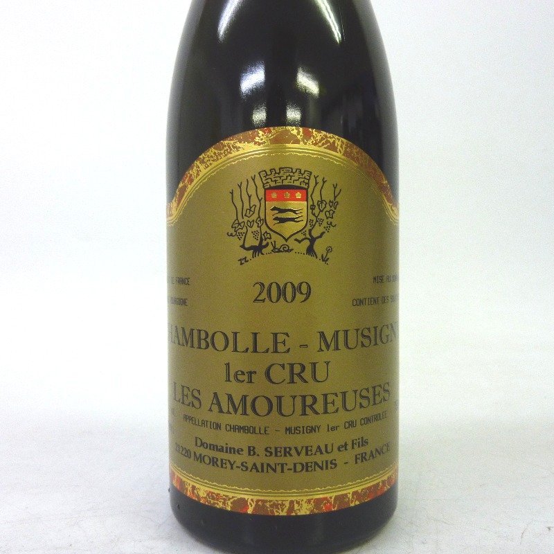 ワイン ドメーヌ・ベルナール・セルヴォー シャンボール・ミュジニー プルミエクリュ・レザムルース 2009 750mlの画像2