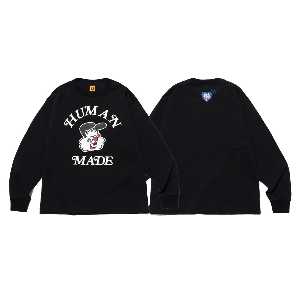 HUMAN MADE x GDC WHITE DAY L/S T-SHIRT 黒 2XL/ガールズドントクライ