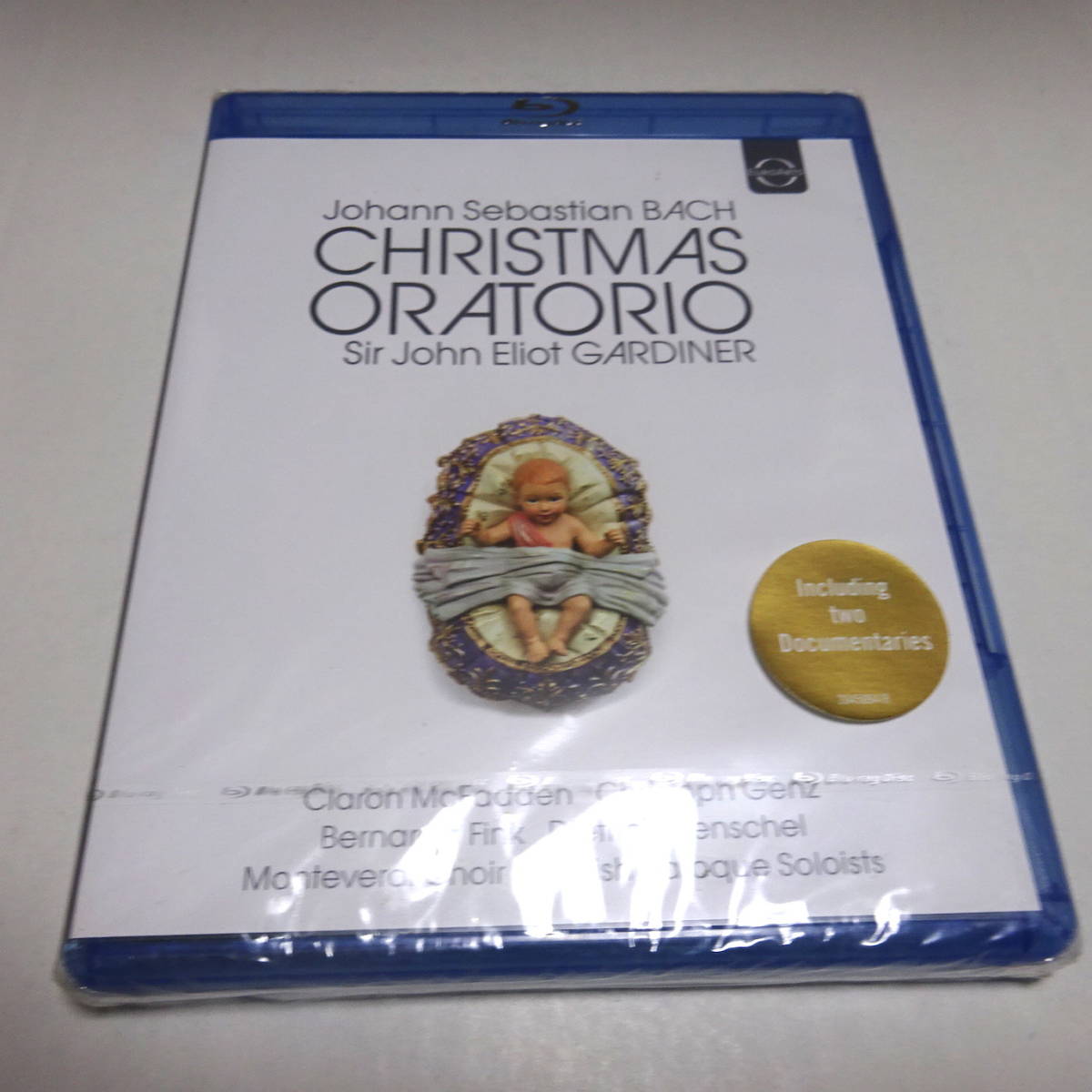 未開封/輸入盤Blu-ray「J.S.バッハ：クリスマス・オラトリオ」マクファーデン/ガーディナー＆イギリス・バロック管/1999年ヘルダー教会の画像1
