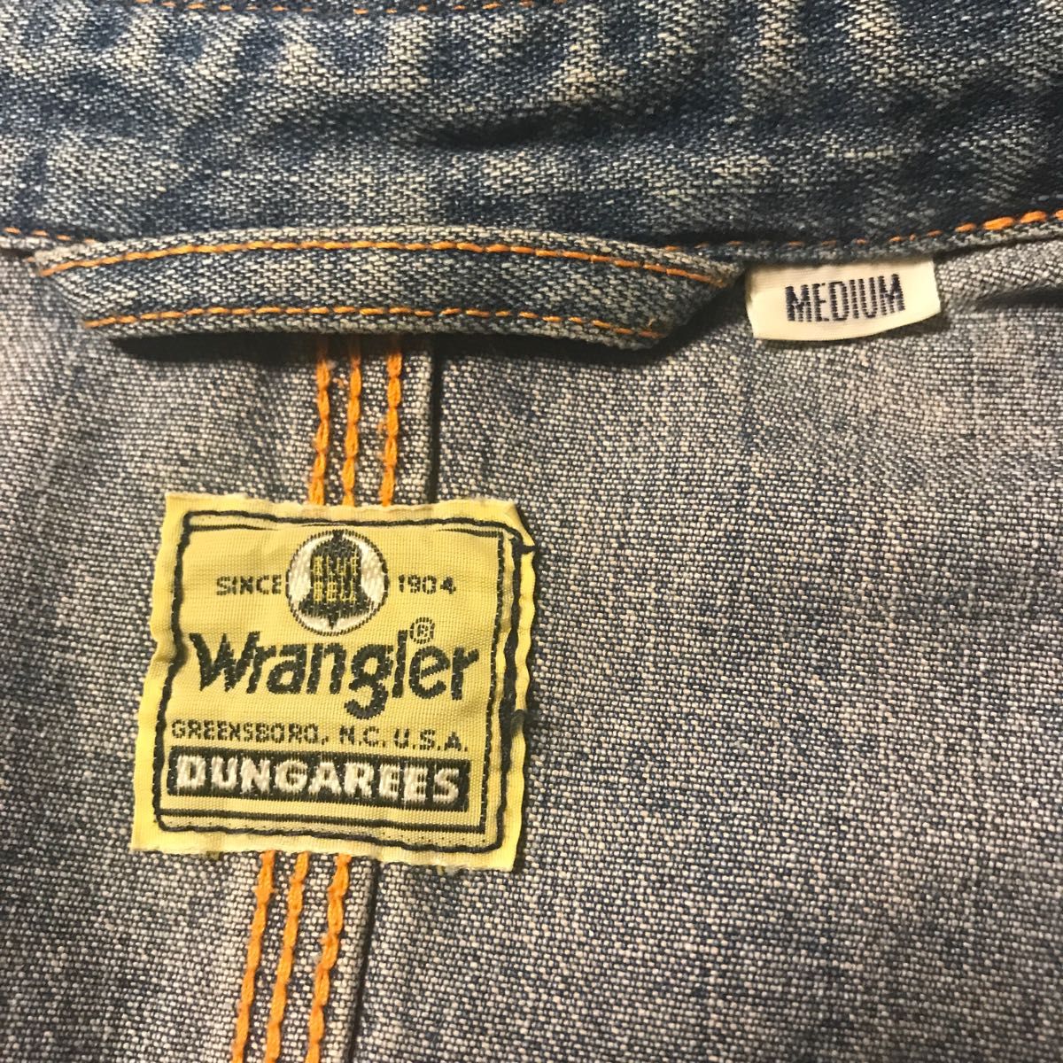 Wrangler BLUE BELL ラングラーブルーベルカバーオールデニム Wrangler BLUE BELL ラングラーブルーベルカバーオールデニム