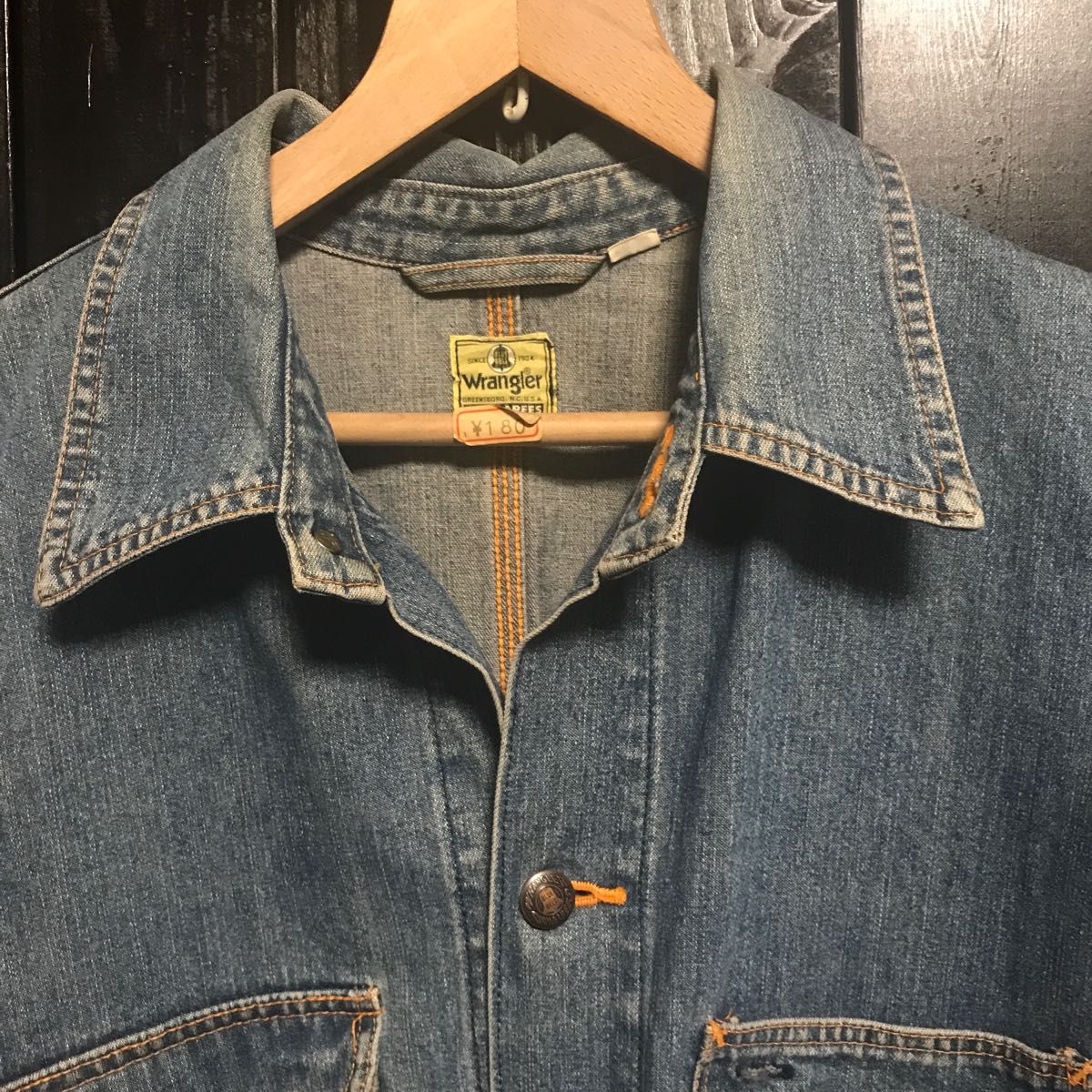 Wrangler BLUE BELL ラングラーブルーベルカバーオールデニム Wrangler BLUE BELL ラングラーブルーベルカバーオールデニム