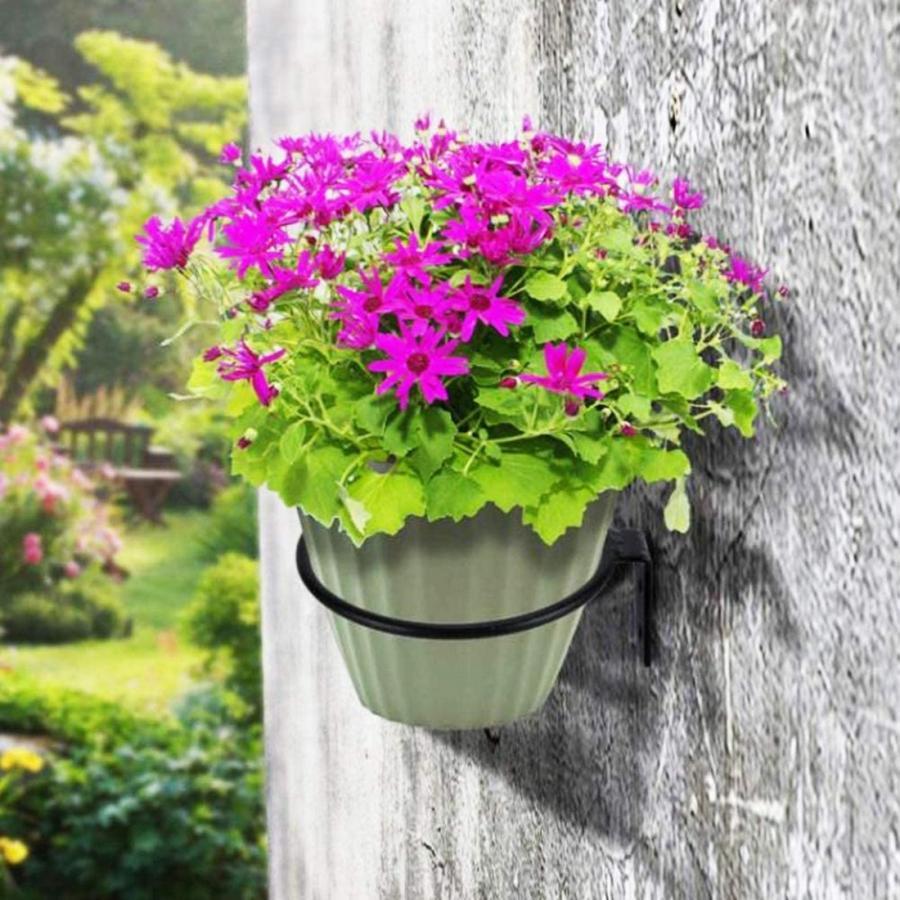  flower hanger diameter 11cm 3 piece set flower pot wall hanging holder ring bracket planter hook hanger 