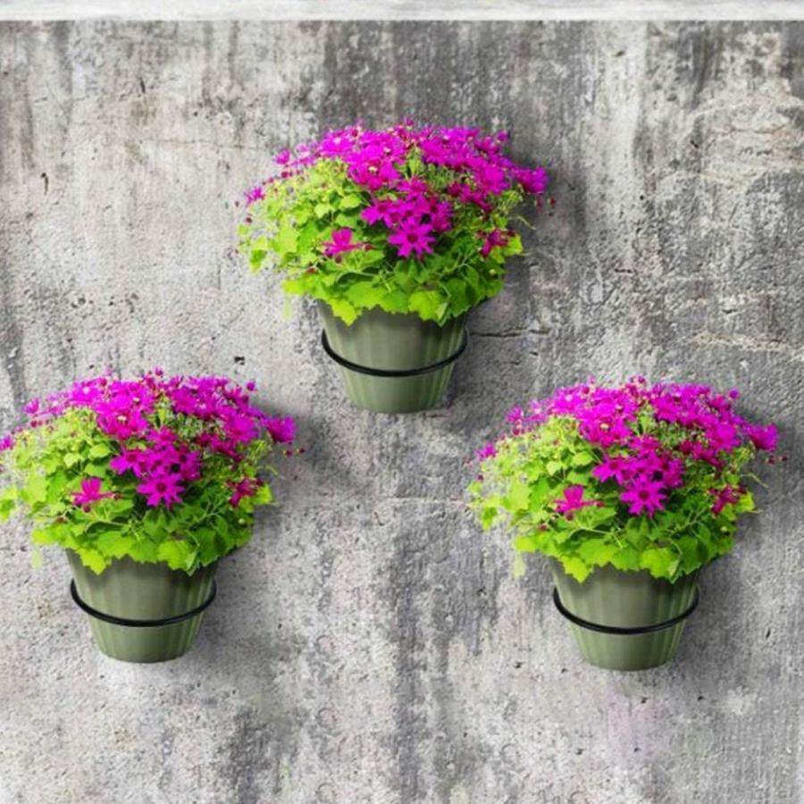  flower hanger diameter 13cm flower pot wall hanging holder ring bracket planter hook hanger 