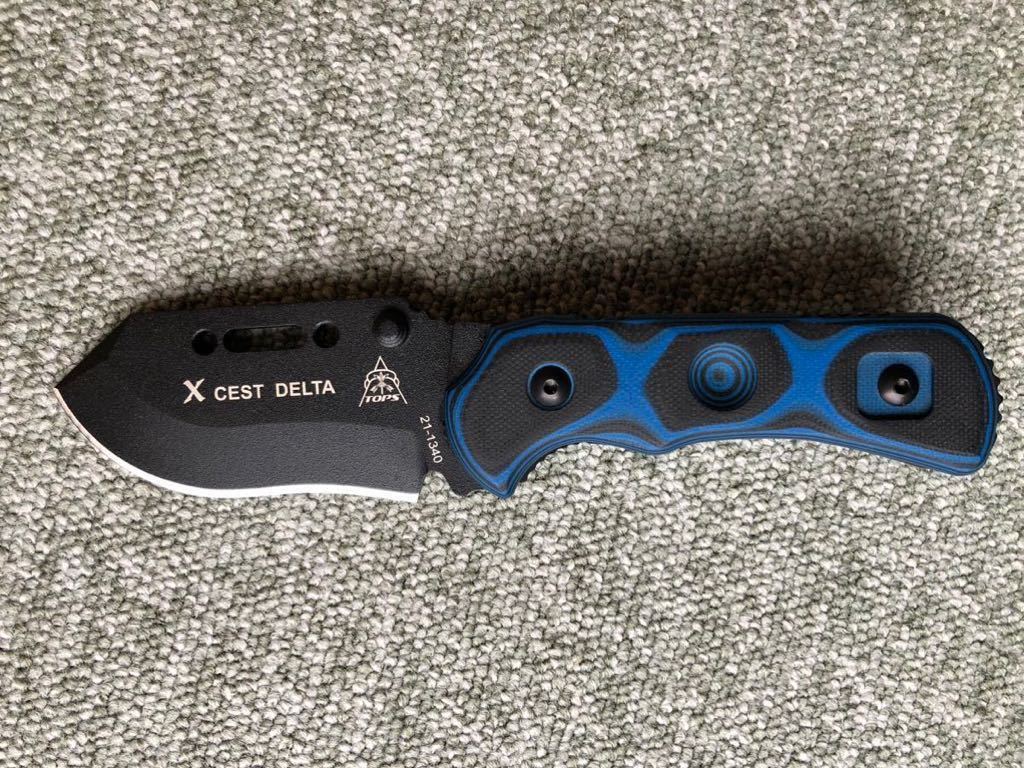 その他 TOPS Xcest Delta Knife