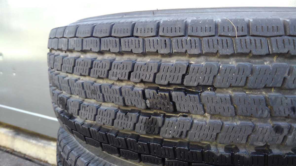 ☆13x5J 100 4穴 ハブ径約63㎜ スチール 165/80R13 90/88N LT 2017年製造 残り溝7〜8㎜ ヨコハマ アイスガード IG91 中古4本セット☆_画像10