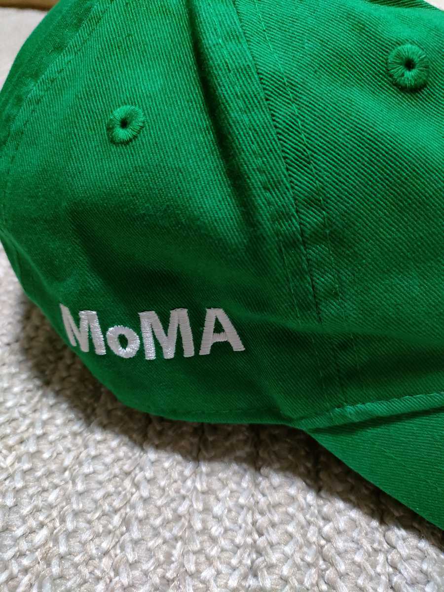新品 未使用 NEW ERA MOMA 別注 ヤンキース スナップバック キャップ 緑 グリーン ニューエラ フリーサイズ ニューヨーク 近代美術館 モマの画像2