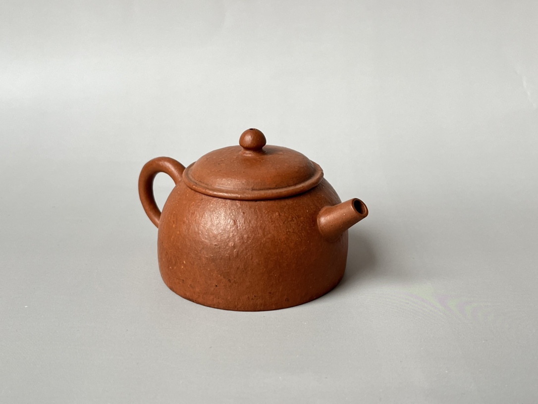 ZA0000230 中国唐物 秘蔵逸品 紫砂壺 茶道具 高6 直径11 口径4.8 底径7.5cm_画像2