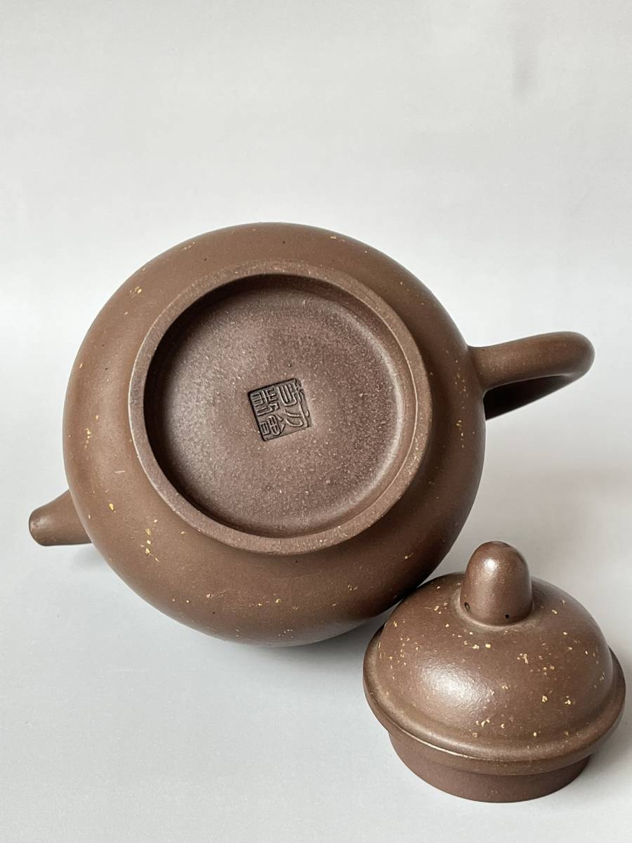 日本限定 ZA0000266 中国唐物 秘蔵逸品 紫砂壺 茶道具 容量：700cc