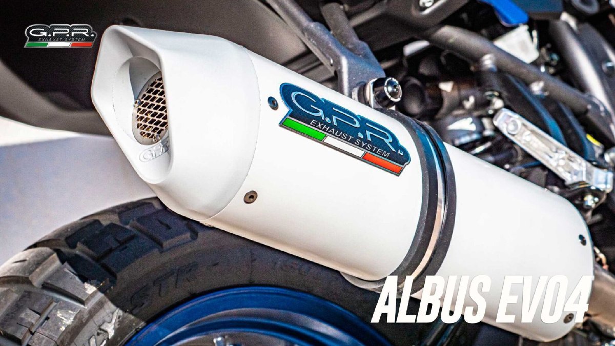 今週特売 イタリア GPR ALBUS EVO4 公道仕様スリップオン BMW R1200GS
