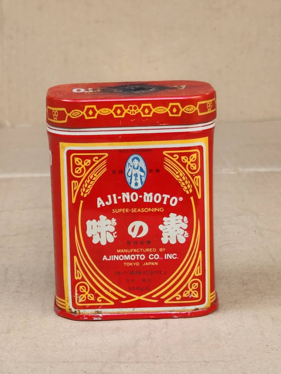 ブリキ缶 味の素缶 昭和レトロ - その他