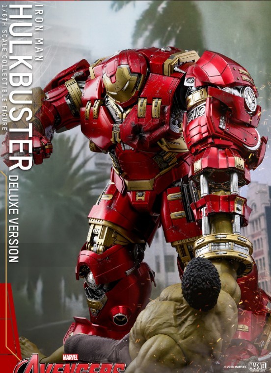  ホットトイズ 1/6スケールフィギュア アベンジャーズ エイジ・オブ・ウルトロン ハルクバスター 2.0 Hulkbuster (デラックス版) mms510_画像3