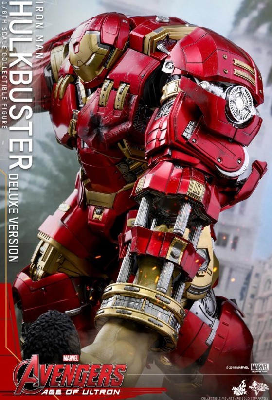  ホットトイズ 1/6スケールフィギュア アベンジャーズ エイジ・オブ・ウルトロン ハルクバスター 2.0 Hulkbuster (デラックス版) mms510_画像4