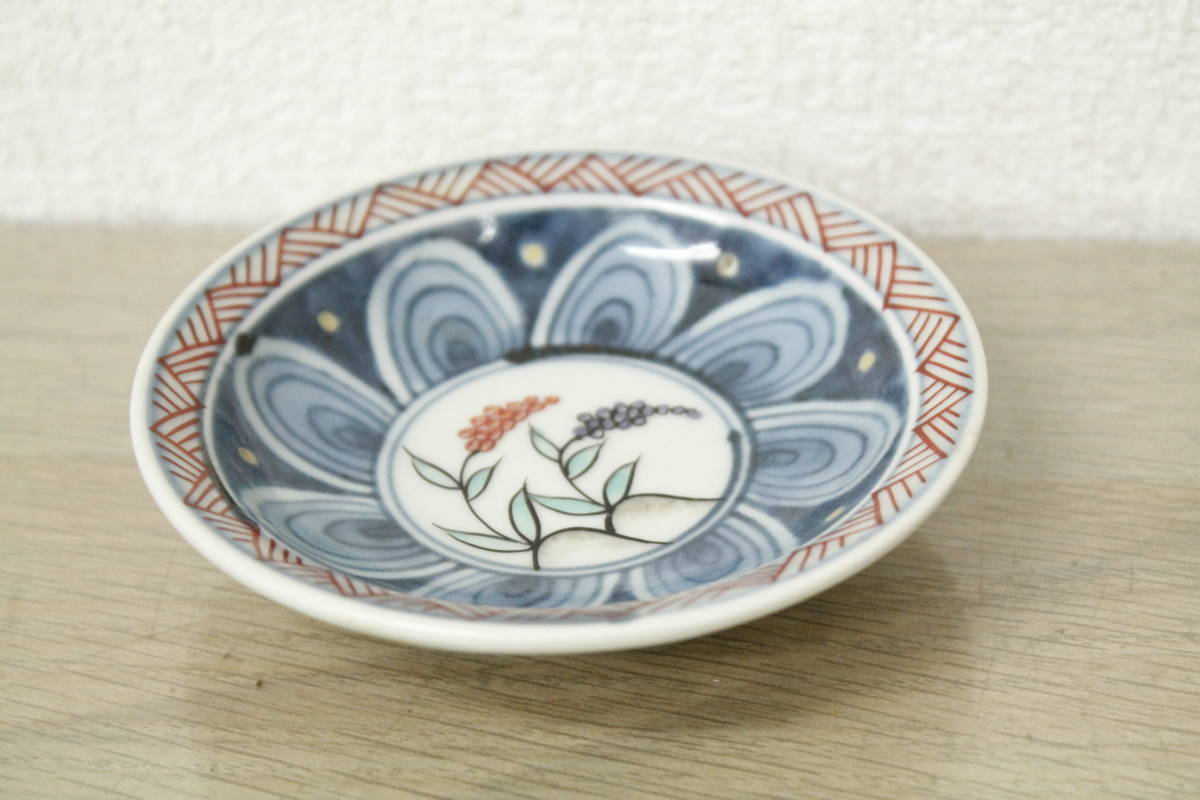 日本正規代理店品 有田焼 佐藤走波作 小皿 105mm aob.adv.br