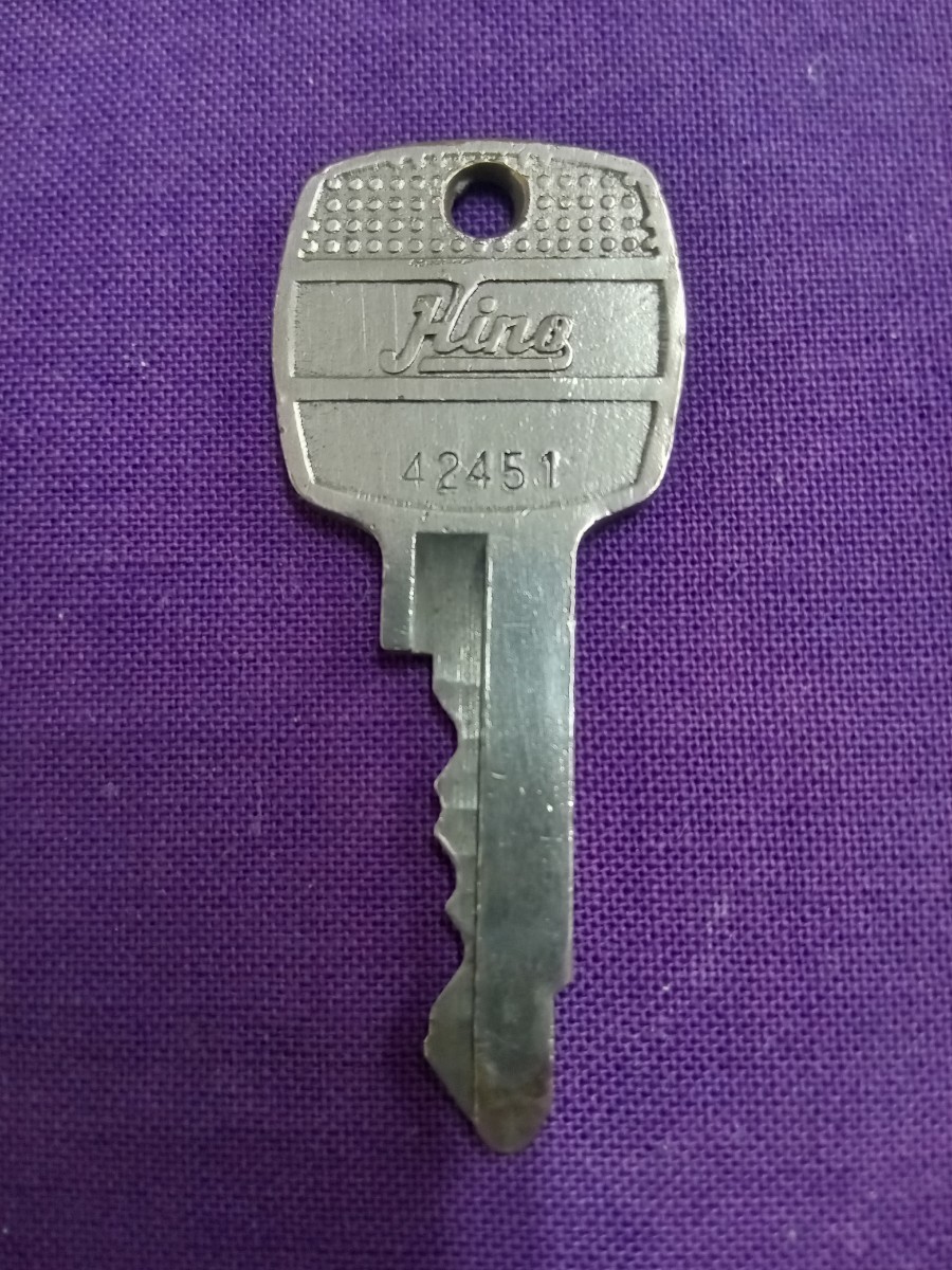  Hino Motors, Renault? Conte sa? old car, key, key, retro,.. for, Vintage, objet d'art, Showa era. car, key holder, interior, old key 