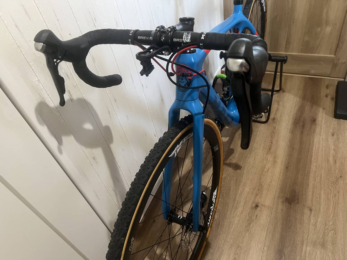 値下げ!MASI CXRC COMPカーボンフレーム.ホイールセット ビビッド
