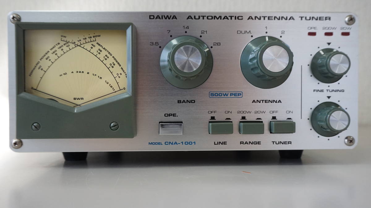DAIWAダイワ　HF無線機用　オーマチックアンテナチューナー　CNA-1001 autommatic antenna tuner