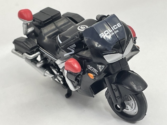 ■★THE POLICE　12　Honda　VFR800-P（黒バイ）（警視庁/警察車両/プルバックバイク）_画像3
