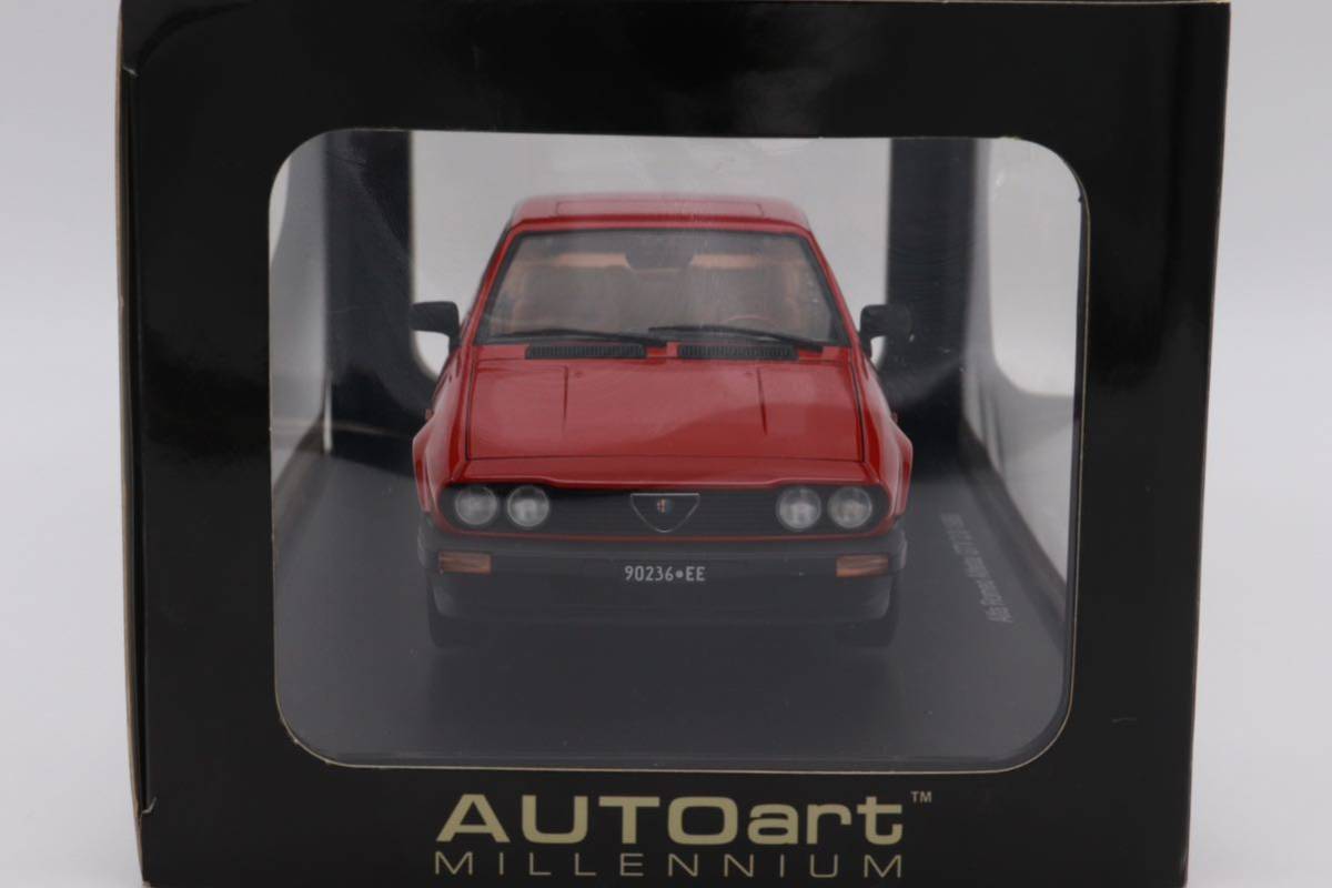 激レア!未開封品 オートアート 1/18 アルファロメオ アルフェッタGTV