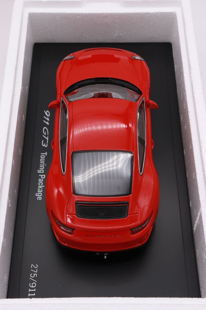 未展示品 Spark スパーク 1/18 PORSCHE ポルシェ 911 GT3 Touring