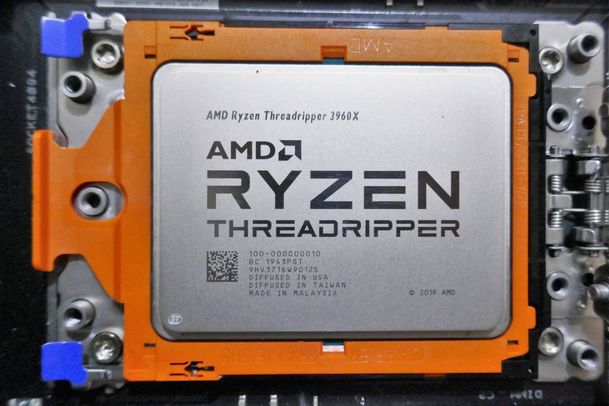 AMD Ryzen Threadripper 3960X 24コアCPU Socket TRX4 動作確認済 100-100000010