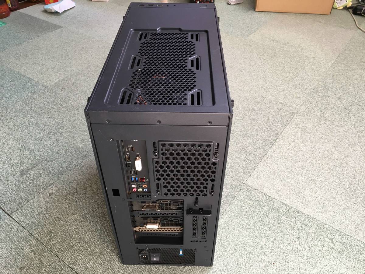 9826 自作ゲーミングPC ANTEC Core i7-8700K SSD 512GB x2 ・HDD 3TB