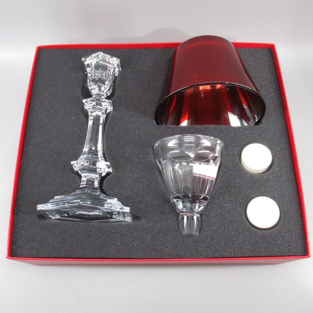 しておりま】 1円~ Baccarat バカラ アワファイヤー キャンドル