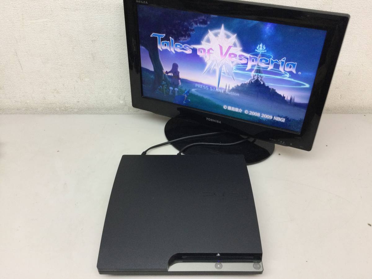 SONY PlayStation3 CECH-2500A 160GB チャコールブラック プレステ3 PS3 バージョン 4.80 初期化済み ②