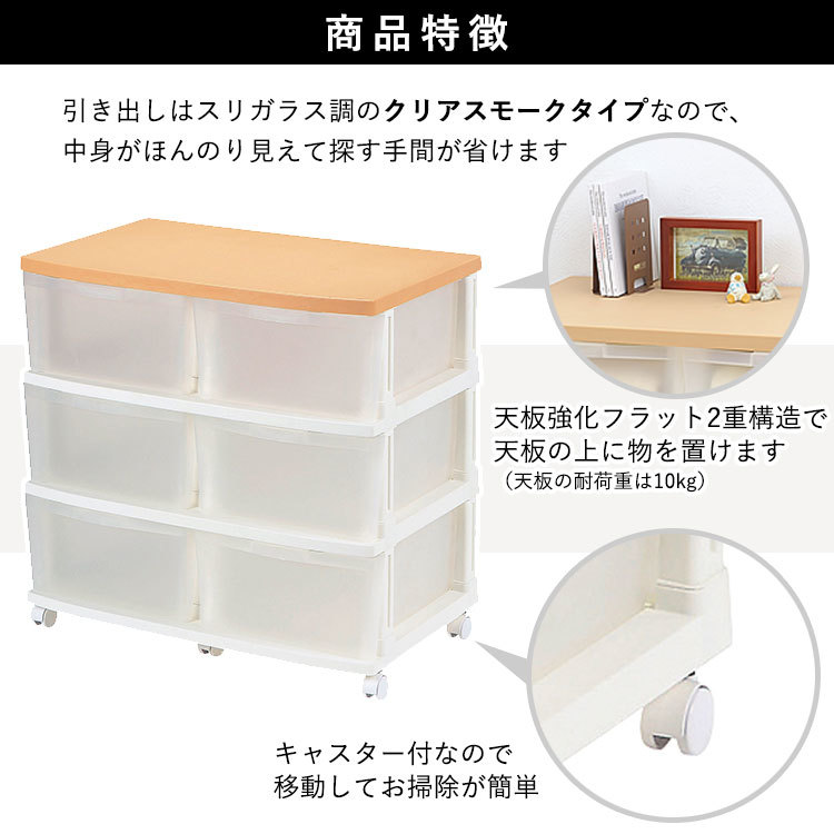 кейс для хранения выдвижной ящик ширина 69 место хранения box модный грудь ящик для одежды шкаф living с роликами . сделано в Японии 6 выдвижной ящик 