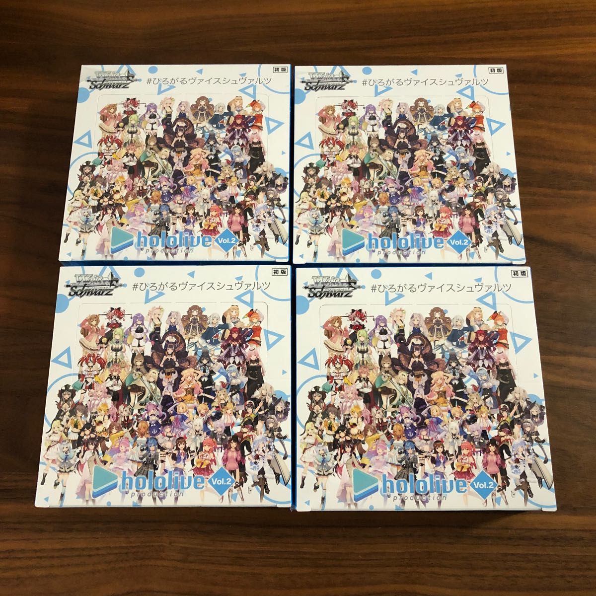 オイルペイント 【未開封4箱】 ホロライブ Vol.2 ヴァイス 4BOX