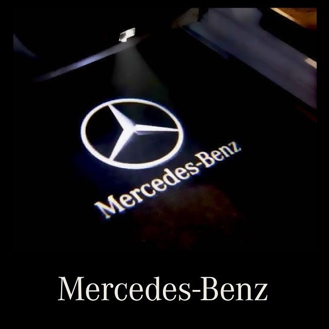 Mercedes Benz メルセデスベンツ AMG LED カーテシライト ドア ウェルカムライト W176 W177 W205 W212 W213 X166 X253 C253 X156 ass_画像1