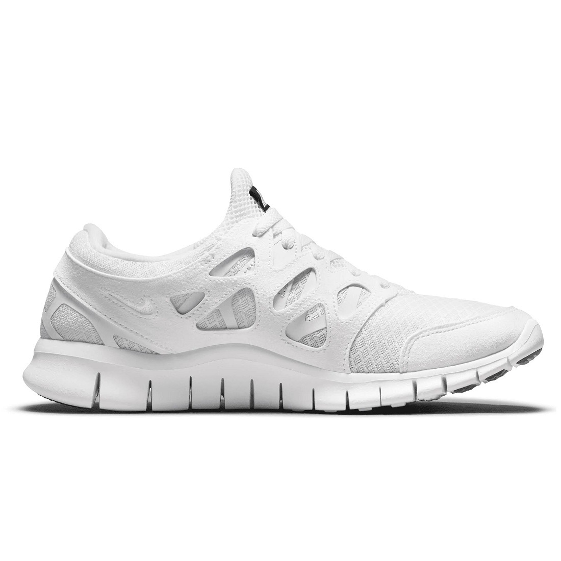 ■ナイキ フリー ラン 2 ホワイト/グレー/ブラック 新品 25.5cm US7.5 NIKE FREE RN 2 フリーラン ランニングシューズ DH8853-100の画像2