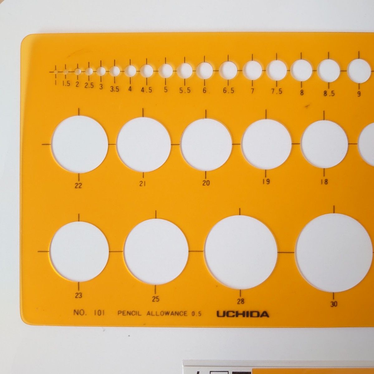 製図 テンプレートセット UCHIDAウチダ 円定規 英字 数字 No.101 No.2 No.3 No.21 No.24
