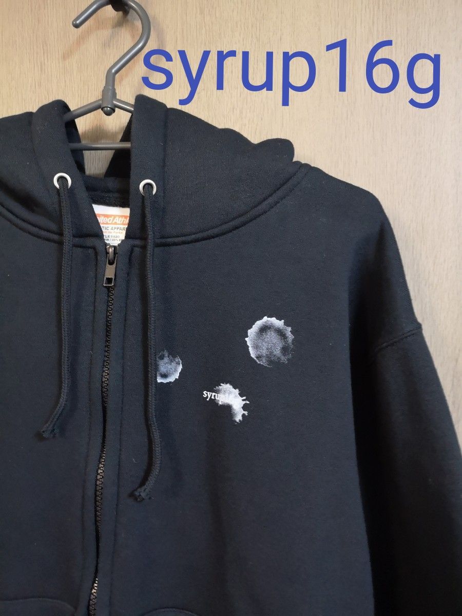 【新品未使用品】syrup16g 遅死 パーカー Lサイズ 美品【超貴重】シロップ16g 武道館解散ライブ syrup16g パーカー