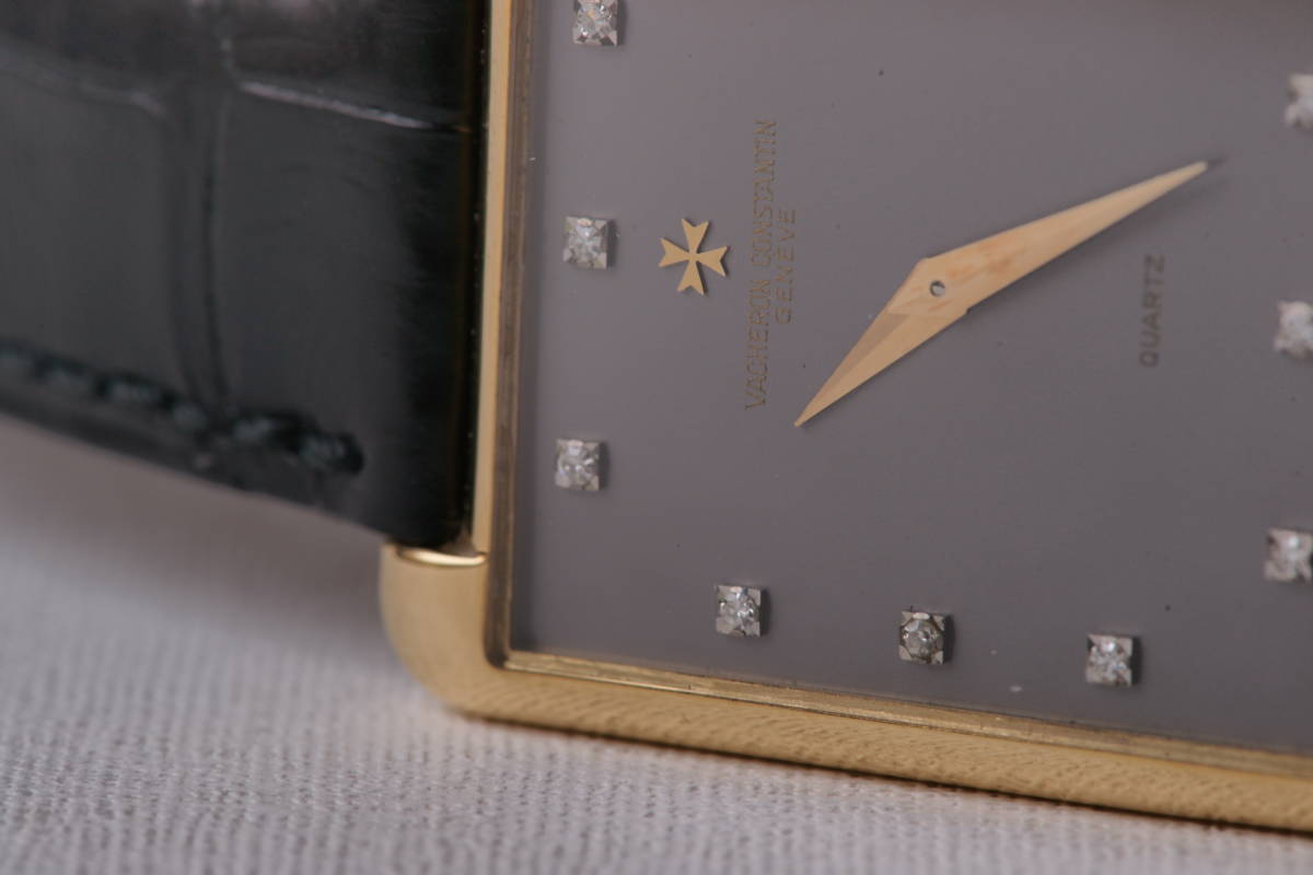 【VINTAGE】VACHERON CONSTANTIN K18イエローゴールド ドレスウォッチの画像9