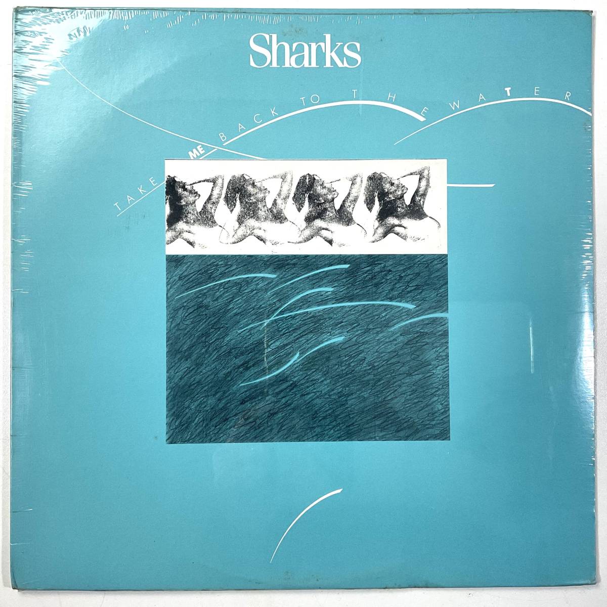 未開封 US ORIGINAL The Sharks Take Me Back to The Water Llist Records DM87026 レコード UNPLAYED シャークス_画像1