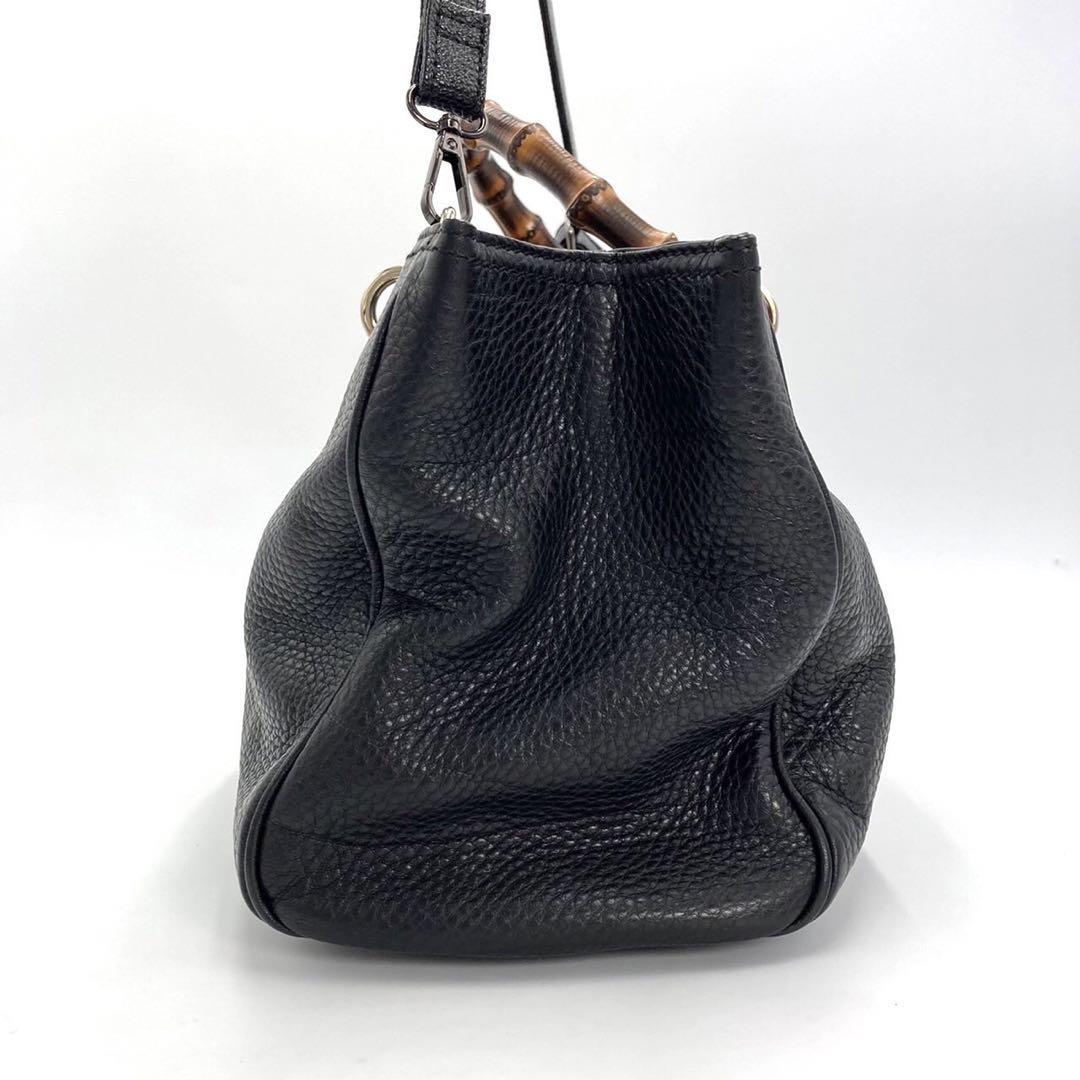 極美品 ◇グッチ GUCCI バンブー ショッパートート ミディアム 2way