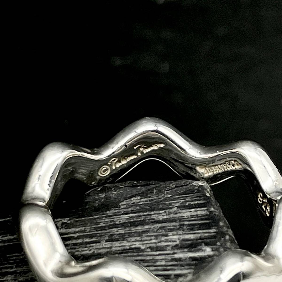 廃盤品】 12 5号 ティファニー ジグザグ リング Tiffany & Co 廃盤品】 12 5号 ティファニー ジグザグ リング Tiffany & Co
