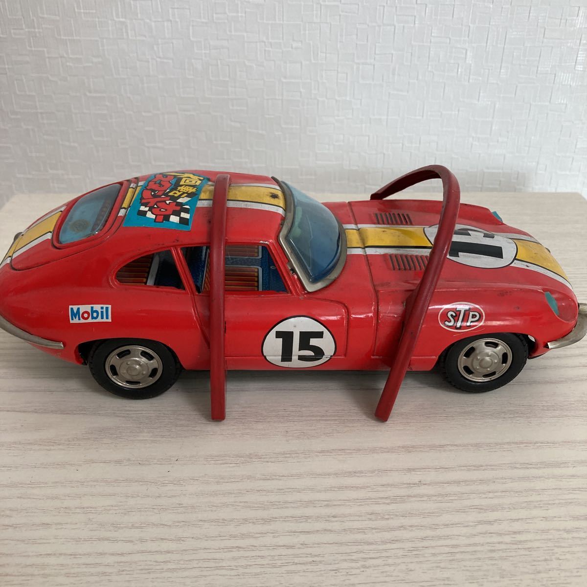 昭和レトロ 大回転スタントカー 増田屋 ブリキ ジャガー 日本製 new
