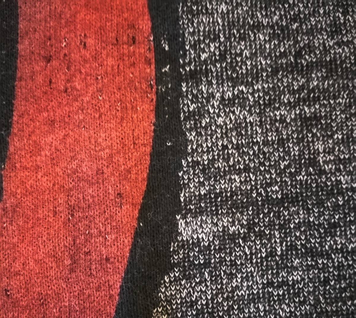 deadpool ジップアップパーカー XLサイズ 黒×グレー ( デッドプール マーベル marvel アメコミ スウェットシャツ トレーナー 春秋_画像4