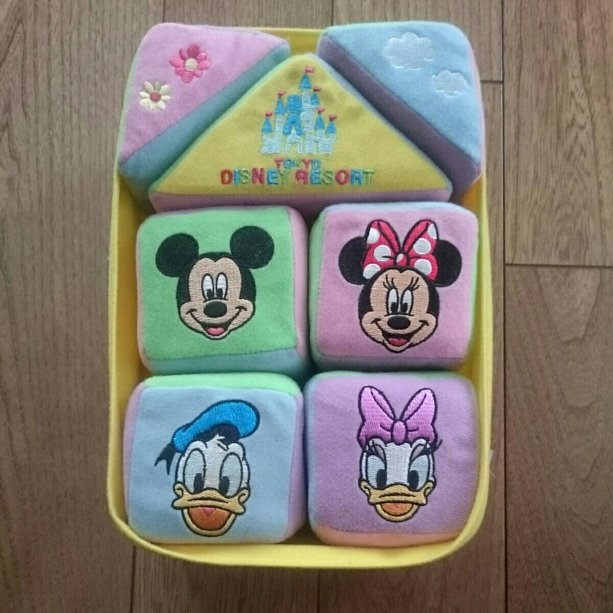 東京ディズニーリゾート 布製の積み木 ブロック ディズニーランド ディズニーシー_画像4