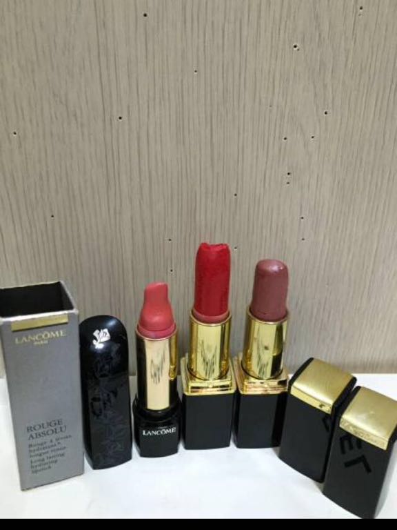 殘量多本物ランコムの口紅3點　ルージュアレーベル06?94他44