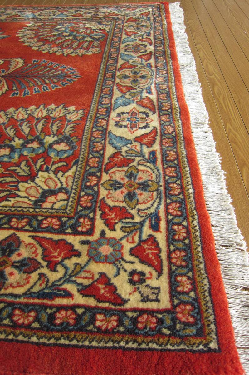 232×137】イラン直輸入☆サローグ産ペルシャ絨毯・カーペット 232×137】イラン直輸入☆サローグ産ペルシャ絨毯・カーペット