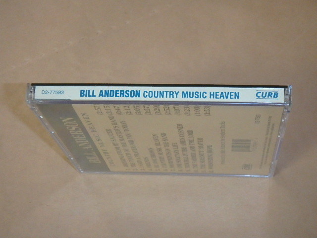 Country Music Heaven　/　 Bill Anderson（ビル アンダーソン）/　輸入盤CD_画像4