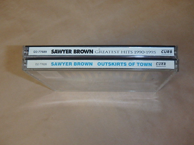 ソーヤー・ブラウン CD2枚セット　/　Greatest Hits 1990-1995　/　Outskirts of Town　/　輸入盤　 Sawyer Brown_画像3