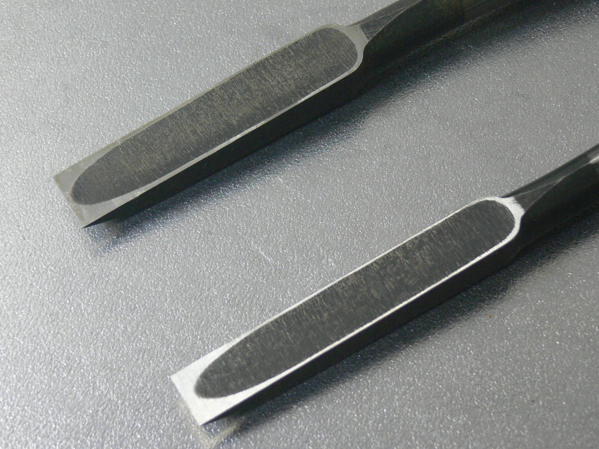 播州三木製最高級厚鑿叩鑿5分6分2本セット商標登録善作松炭焼 播州三木製最高級厚鑿叩鑿5分6分2本セット商標登録善作松炭焼